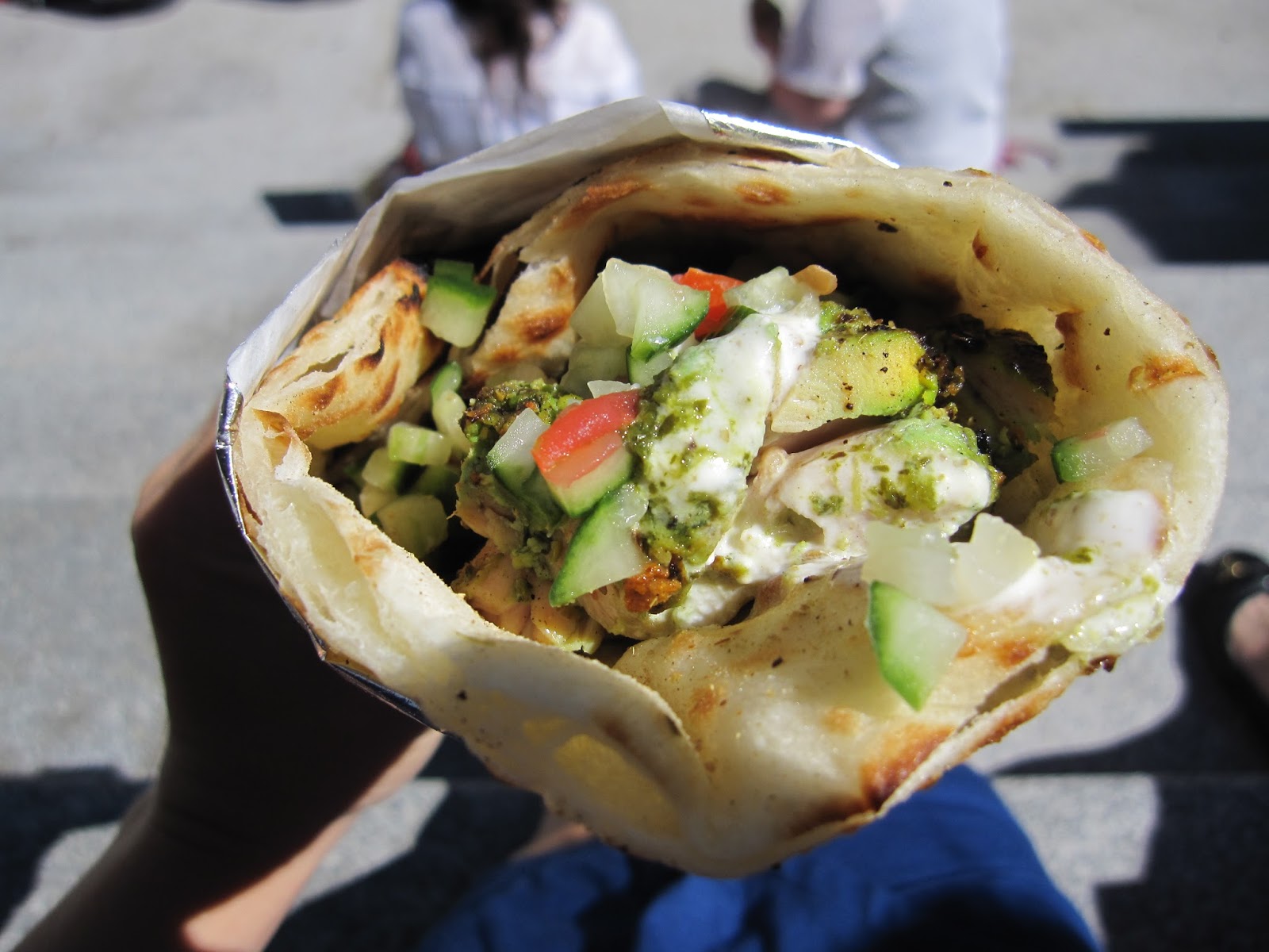 My love of food... Soho Road Naan Kebab