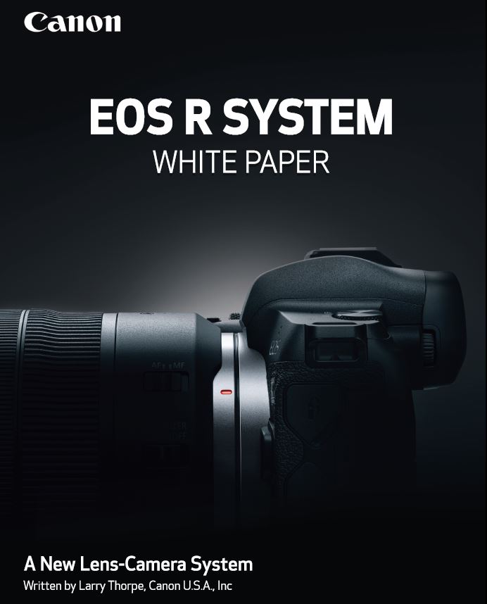 Canon Camera News 2024 Canon EOS R System White Paper PDF Download