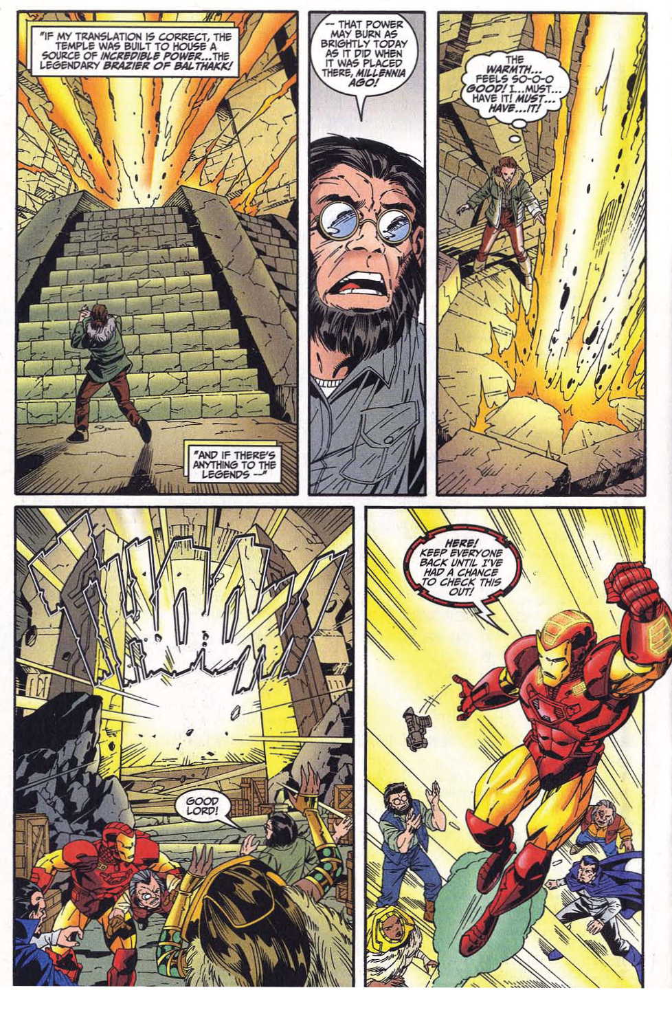 Read online Iron Man (1998) comic -  Issue #21 - 32