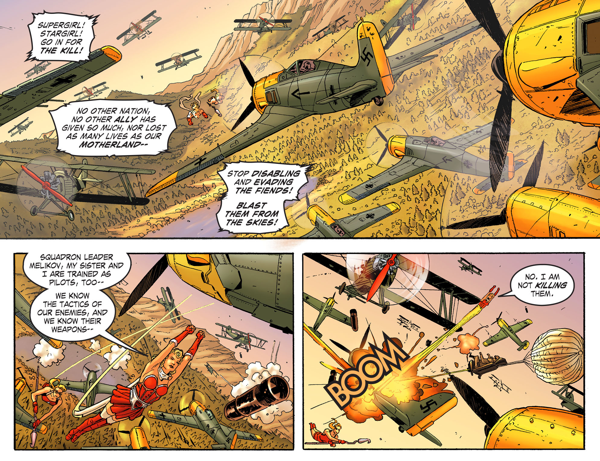 Read online DC Comics: Bombshells comic -  Issue #10 - 9