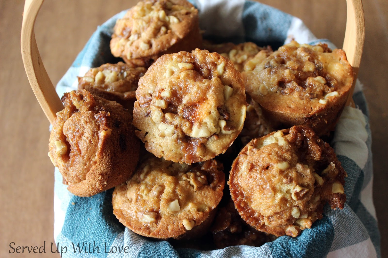 Served Up With Love Apple Cinnamon Chip Muffins