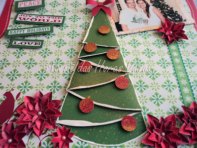 scrapbook natal fim de ano merry christmas