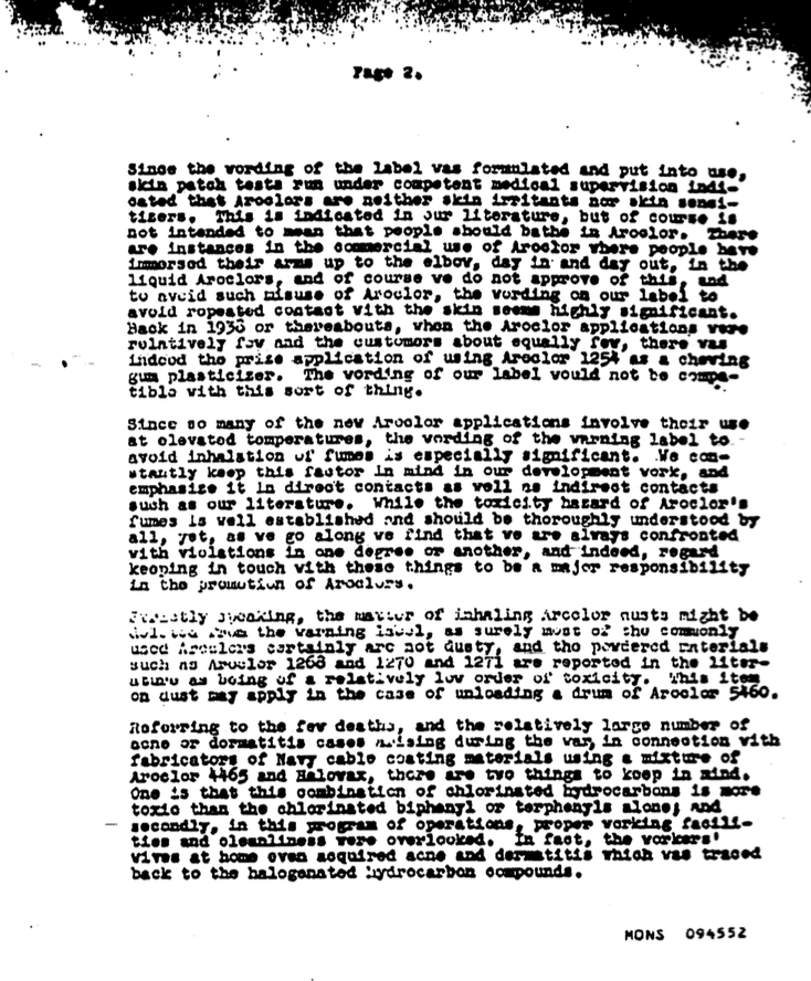 Monsanto's Past and Our Food Supply