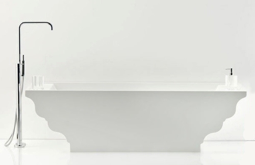 Bañera clásica para baño moderno | Ideas para decorar, diseñar y