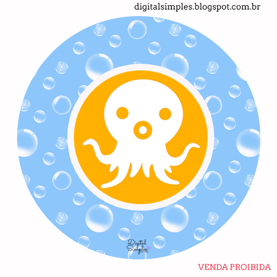 Octonauts Free Printable Wrappers and Toppers for Cupcakes. Oh My