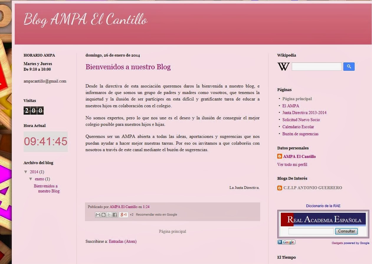 BLOG DEL AMPA