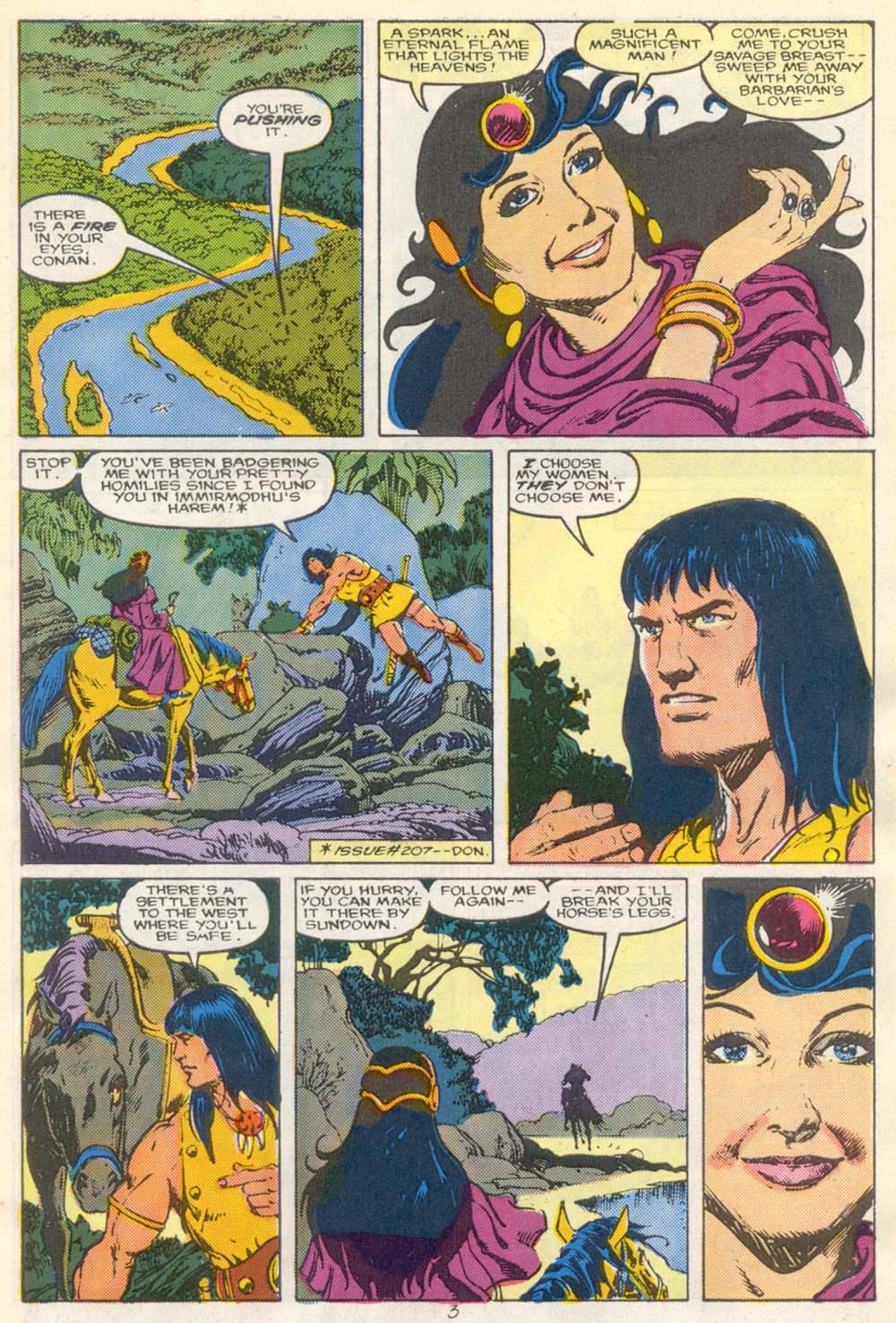 Read online Conan the Barbarian (1970) comic -  Issue #210 - 4