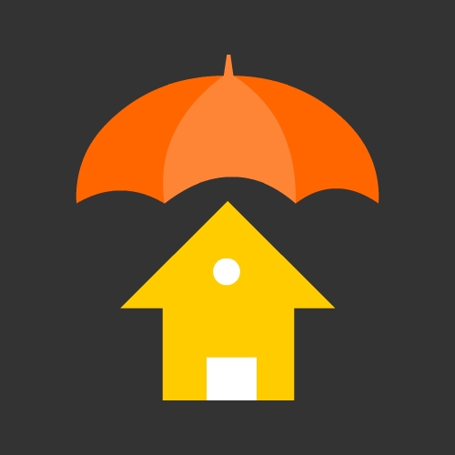 Home Insurance Icon or House Insurance Icon Free only on Vector Icons ...