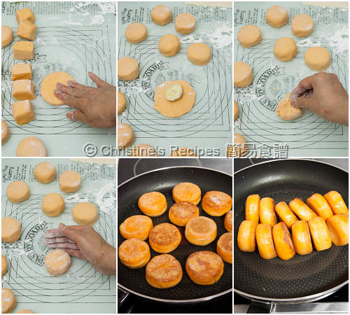 Sweet Potato Cakes with Banana Fillings Procedures02