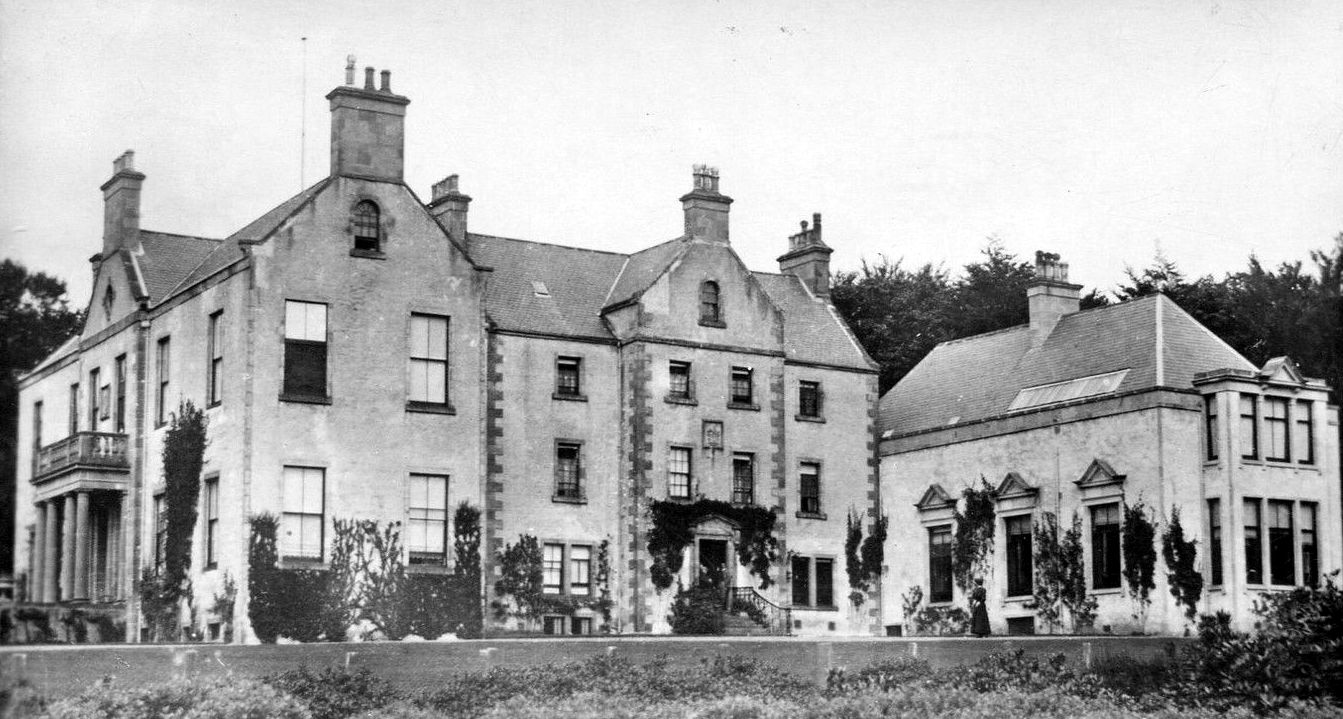 Tour Scotland Old Photograph Clova House Scotland