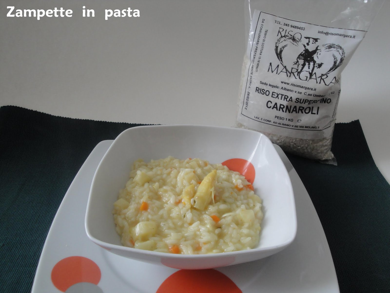 RISOTTO CON ASPARAGI BIANCHI DI CIMADOLMO E UNA BELLA SORPRESA