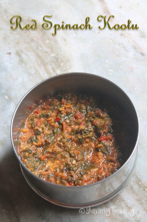 Keerai Kootu Recipe Red Spinach Kootu Recipe Red Amaranth Leaves