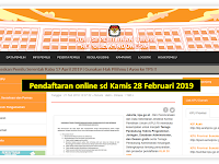 Rekrutmen Non PNS - KPU RI Biro Perencanaan dan Data via email ke datin@kpu.go.id Close 28 Feb 2019