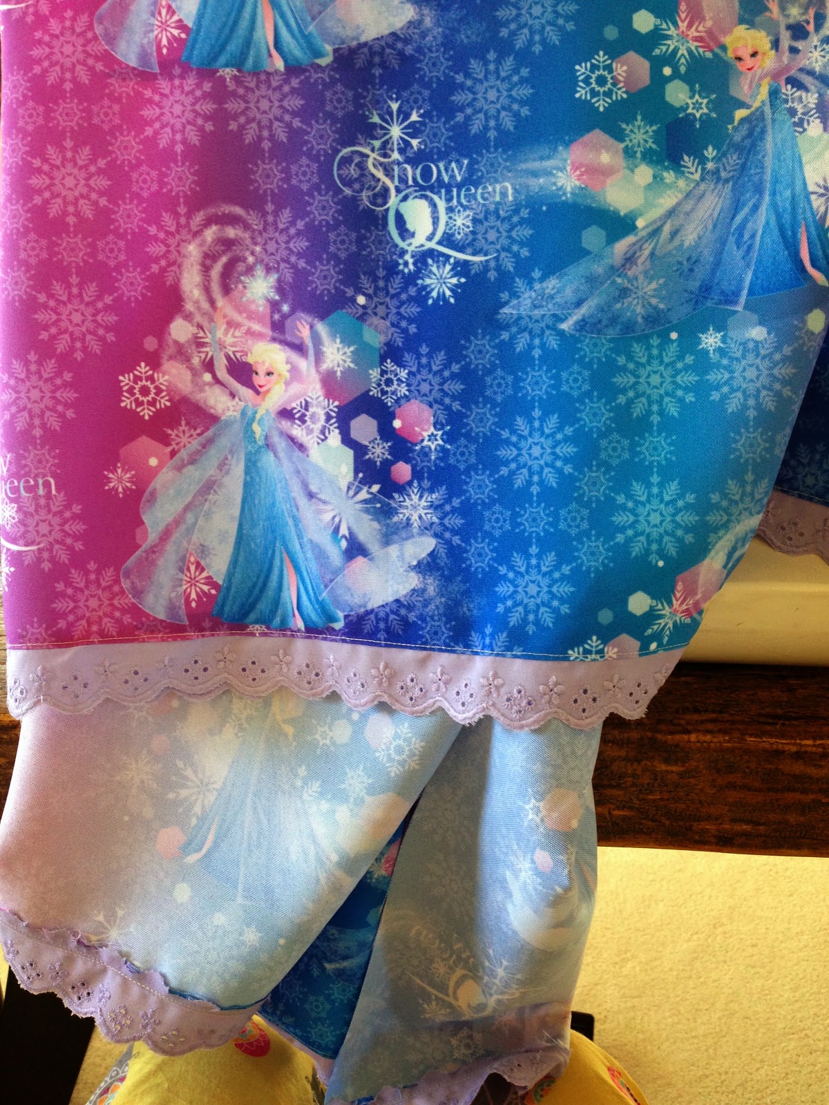 dream quilt create "Frozen" fabric