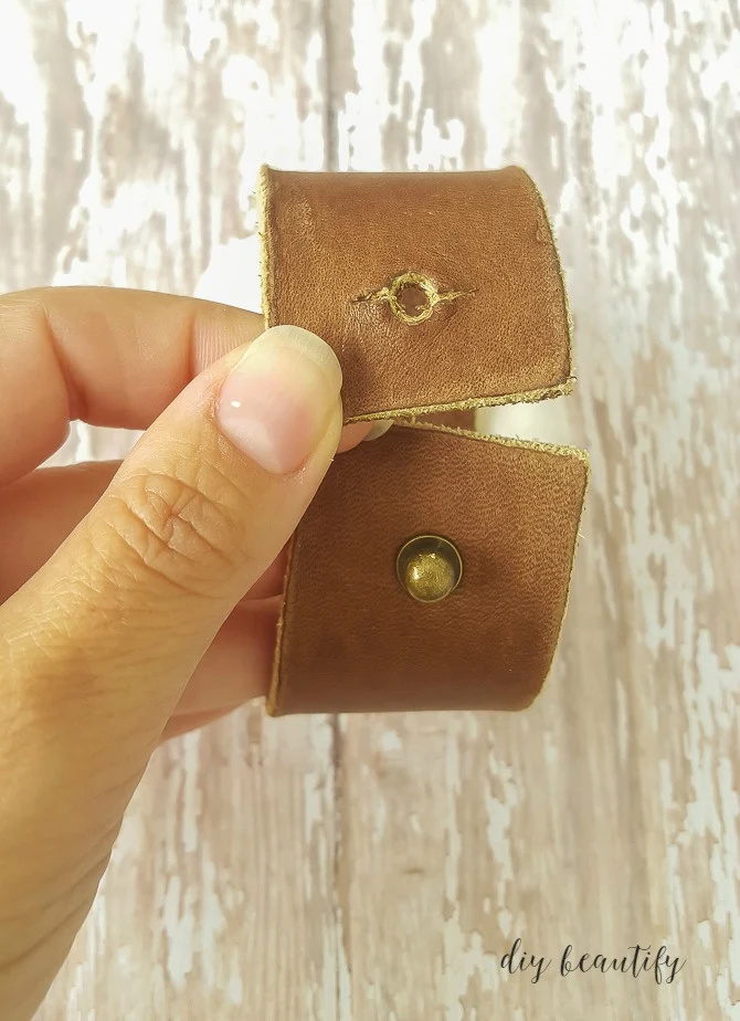 Handmade Leather & Rhinestone Jeweled Bracelet – Sweeter Hallelujah Boutique