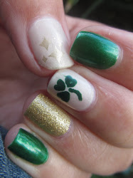 st patricks patrick nails nail emerald fancy designs sally hansen fun kitten posted