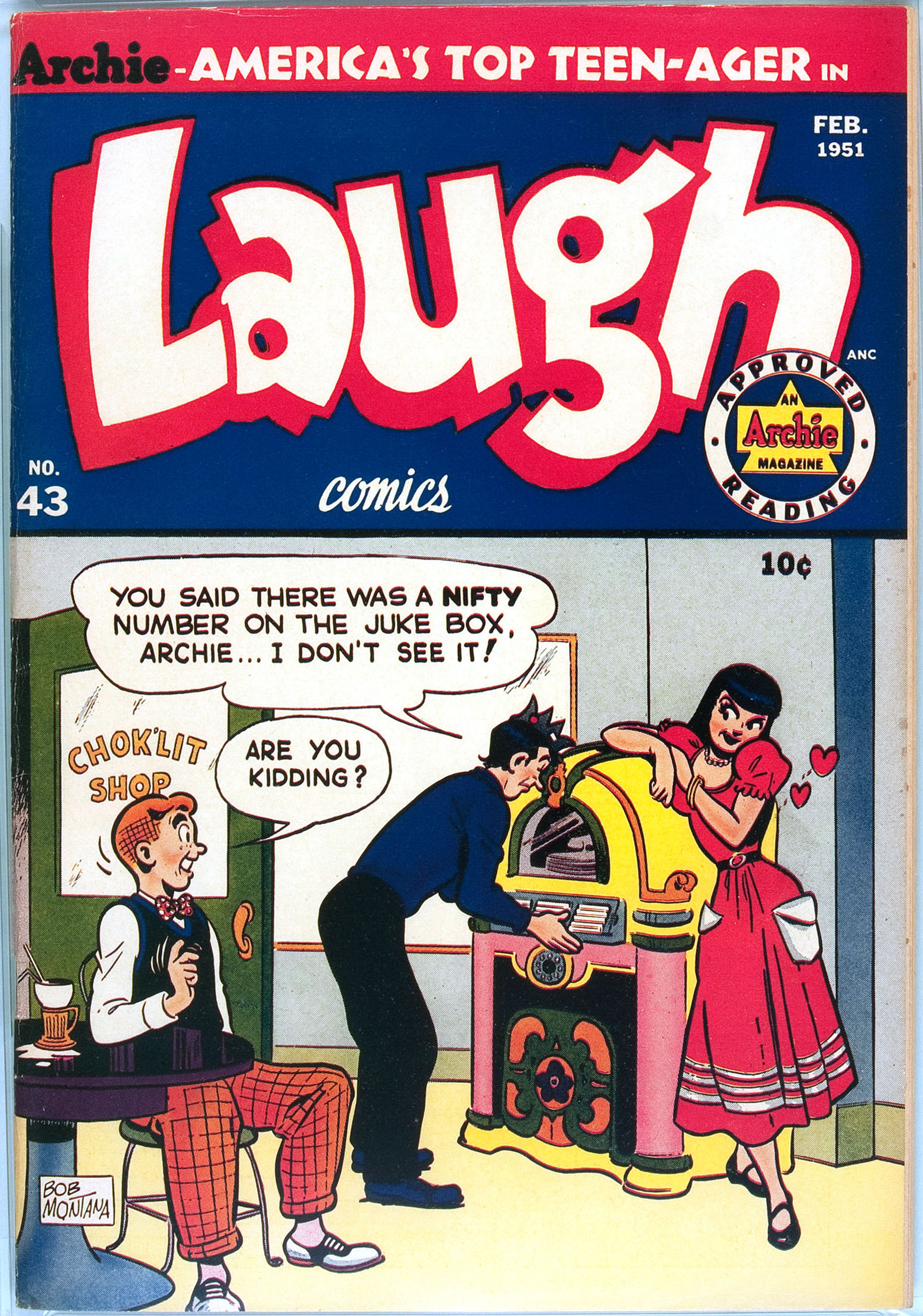 Read online Laugh (Comics) comic -  Issue #43 - 1