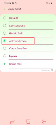 How to Change Fonts on Samsung Android 10 for free 6