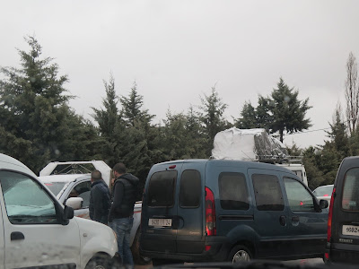 Caos circulatorio en Ifrane