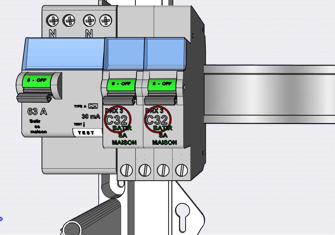BRANCHEMENT ELECTRIQUE D'UNE POMPE A CHALEUR AIR/EAU