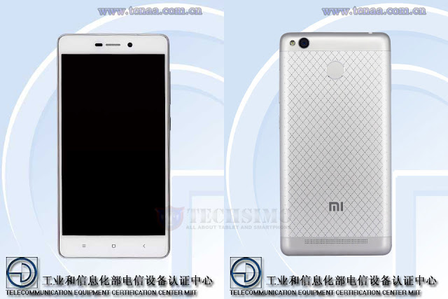 Xiaomi Redmi 3 dengan sensor sidik jari muncul di situs sertifikasi Tenaa Xiaomi Redmi 3 dengan sensor sidik jari muncul di situs sertifikasi Tenaa