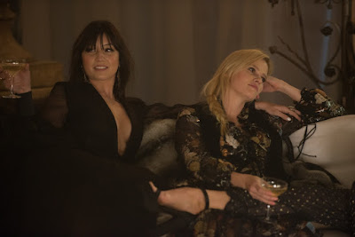 Daisy Lowe and Lara Stone in Absolutely Fabulous: The Movie