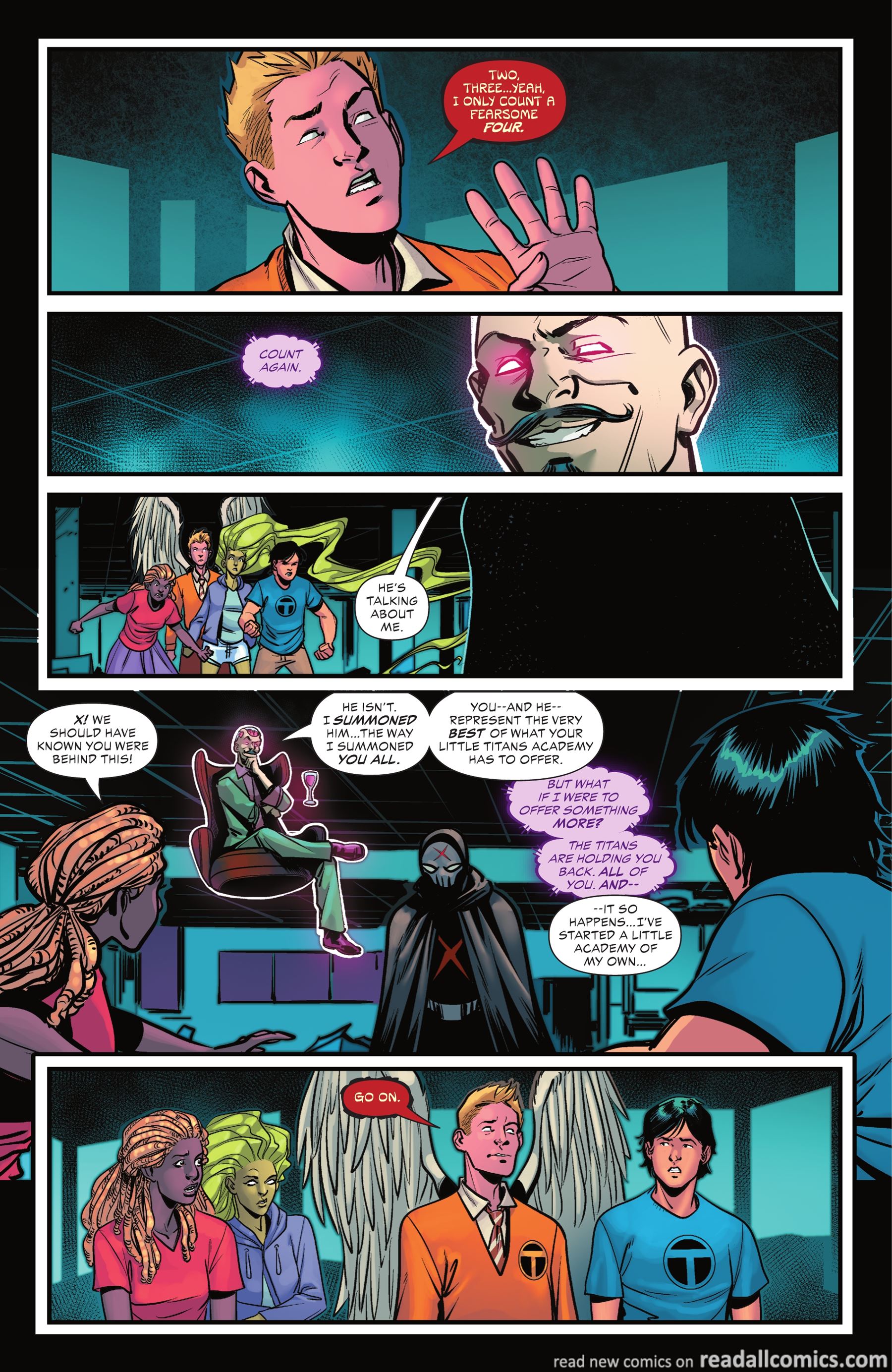 Teen Titans Academy #1 chapter 9 page 12