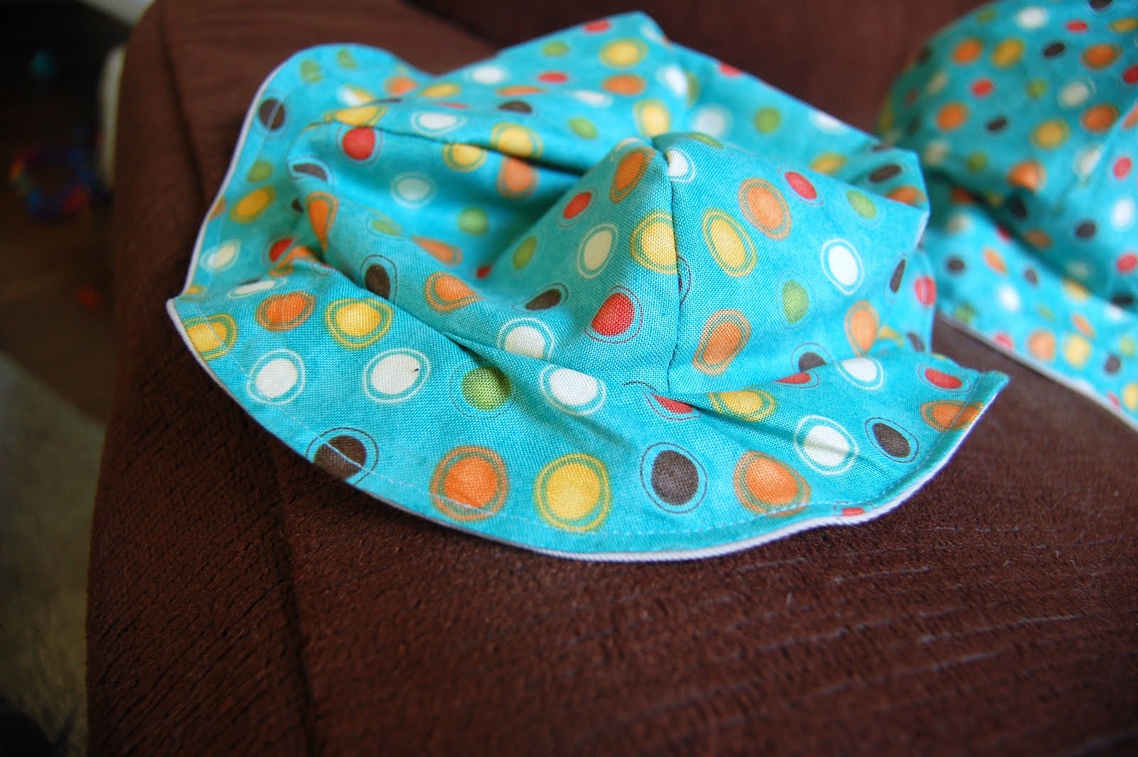 Thar She Sews! Baby sun hats, two ways