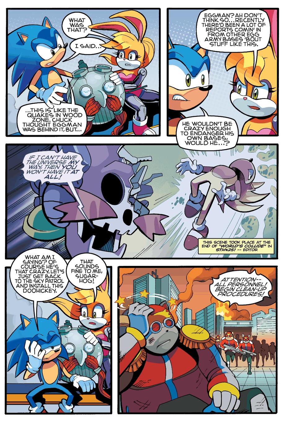 Read online Sonic The Hedgehog comic -  Issue #255 - 19