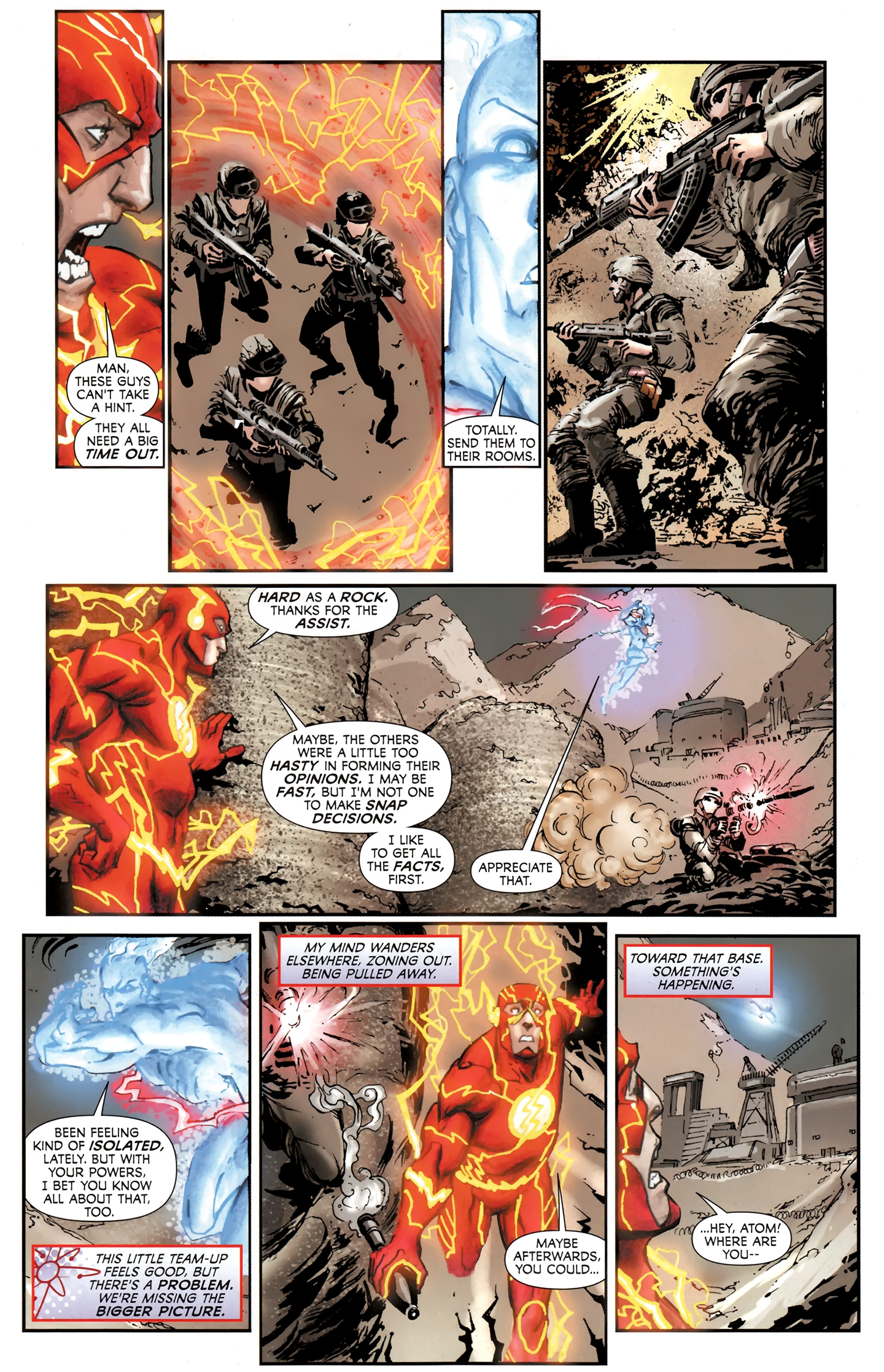 Read online Captain Atom comic -  Issue #3 - 11