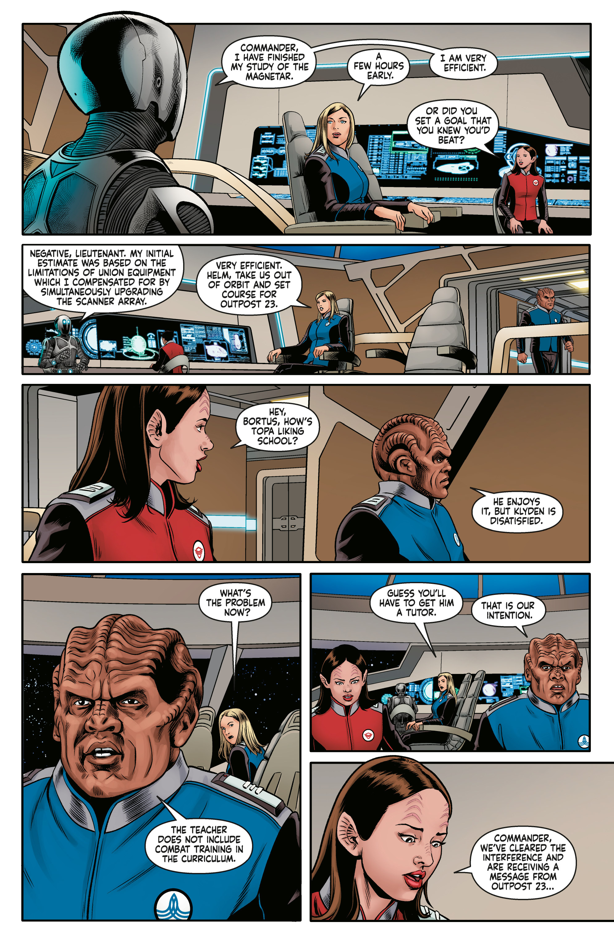 Read online The Orville comic -  Issue #2 - 9