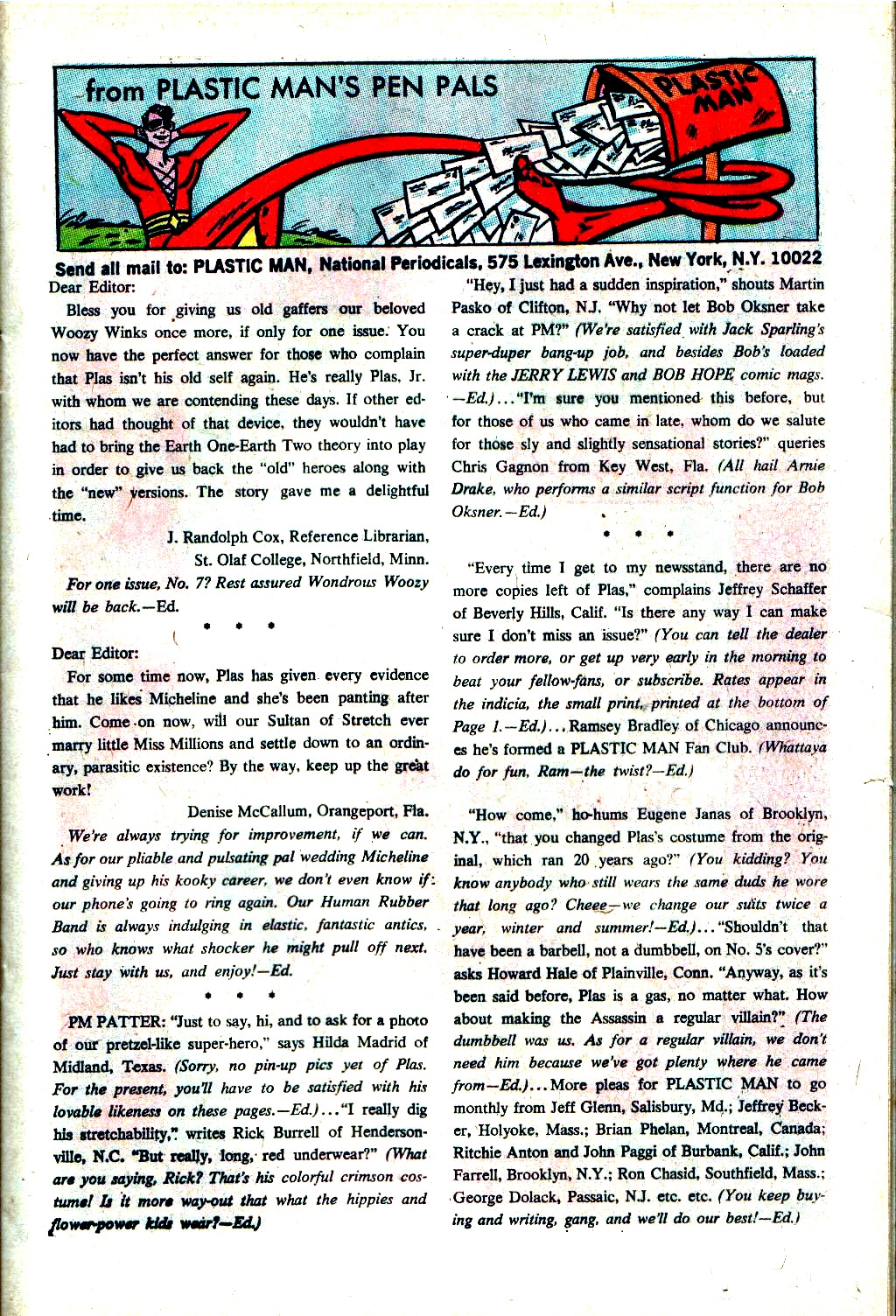 Read online Plastic Man (1966) comic -  Issue #9 - 13