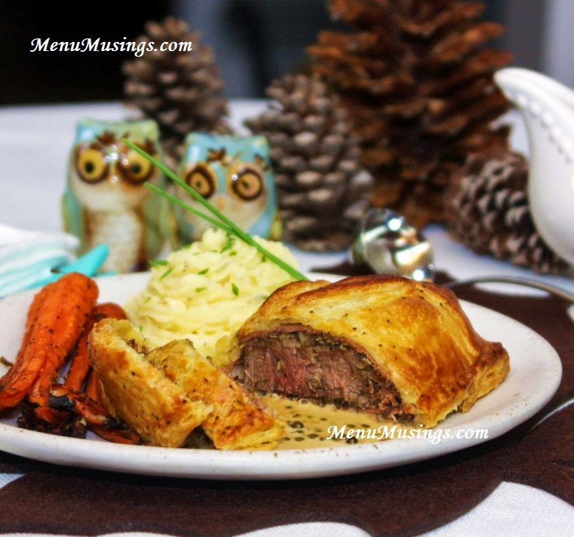 Menu Musings of a Modern American Mom Beef Wellington with Green