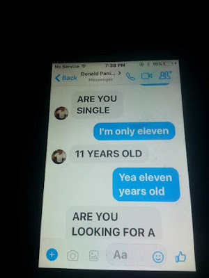 OMG! Father shares sexually explicit messages a man sent to his 11-year-old daughter 54 FB IMG 1504983114632