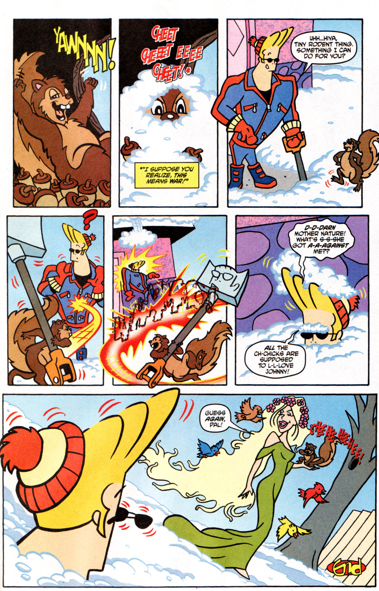 Read online Cartoon Network Block Party comic -  Issue #32 - 33