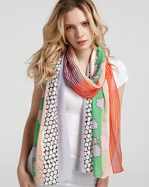 Купить летний шарф