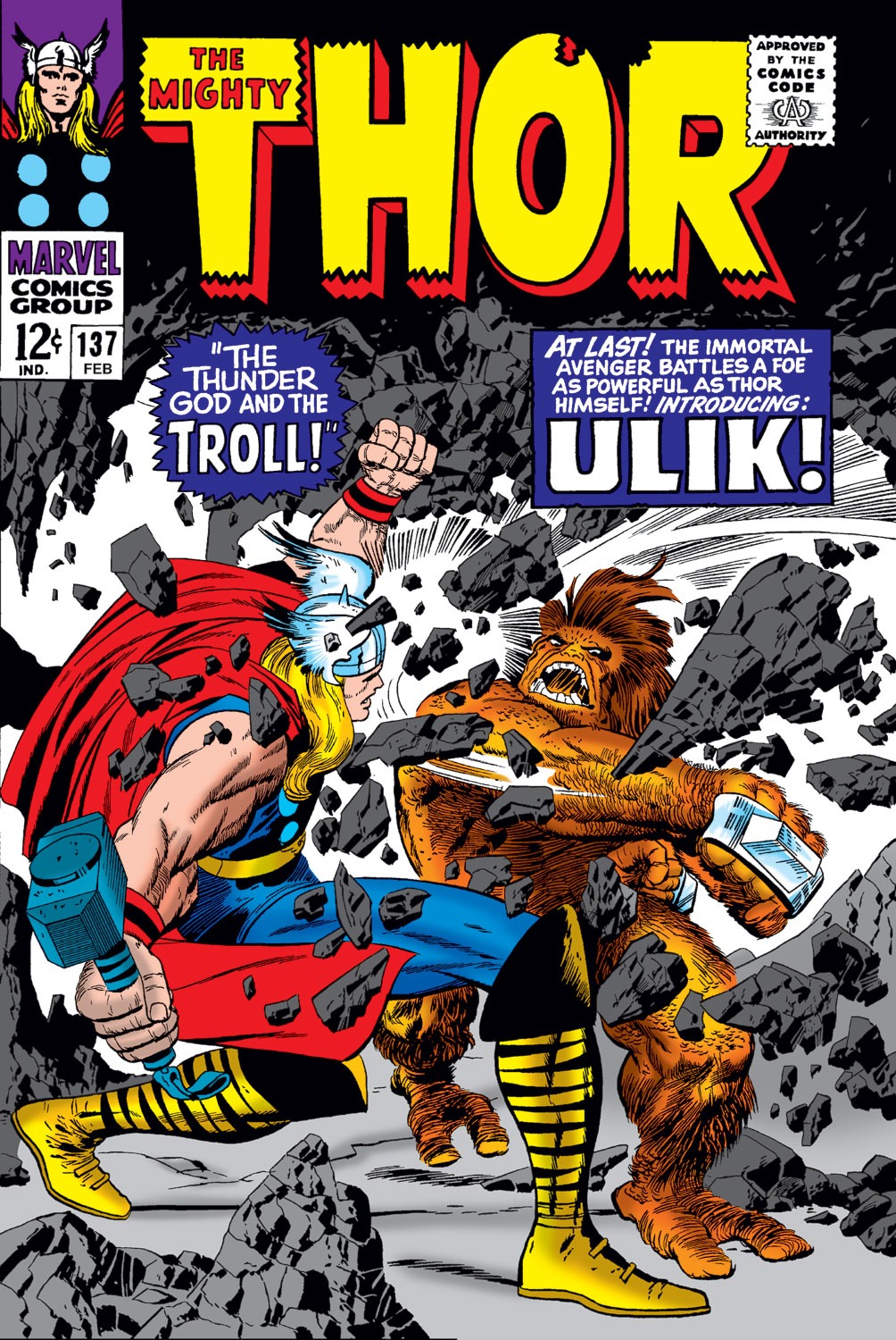 Read online Thor (1966) comic -  Issue #137 - 1