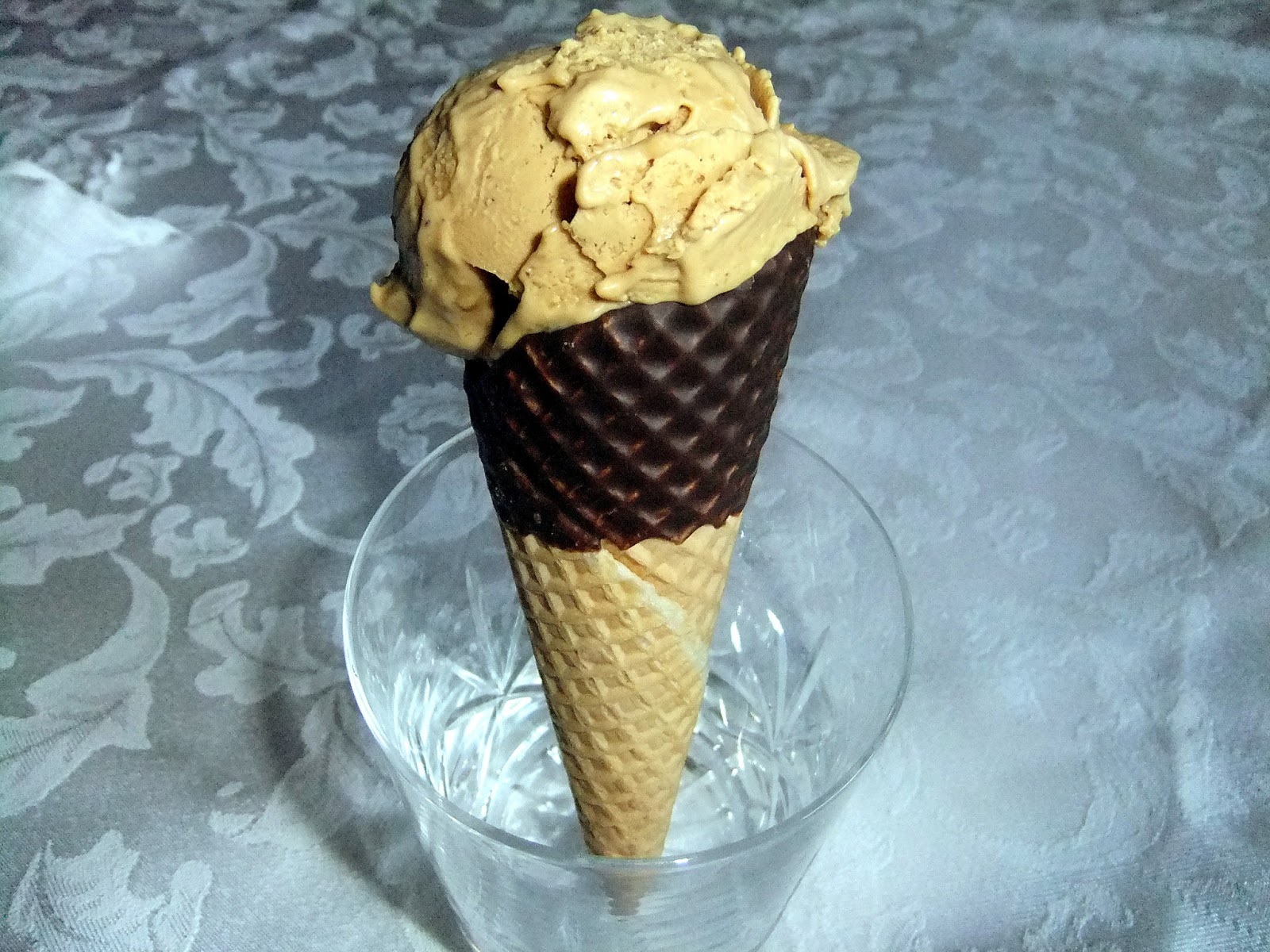 "So what are you going to do with your 200 cookbooks?" Gianduja Gelato