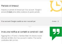 gestione account inattivi google