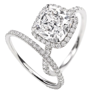 cushion cut engagement rings with halo might be best idea for you personally.
