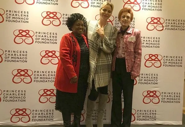 Princess Charlene of Monaco is currently in Johannesburg city of South Africa to attend the Mandela Day 2018