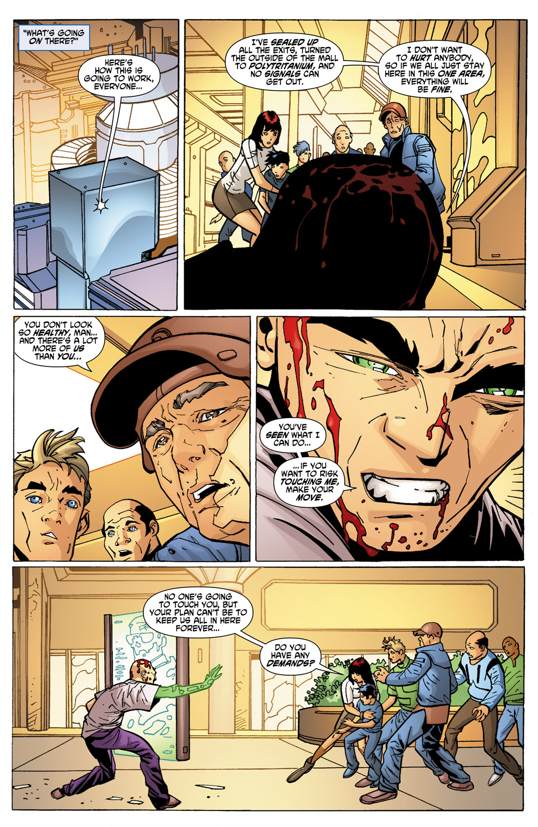 Read online Batman Beyond (2011) comic -  Issue #2 - 8
