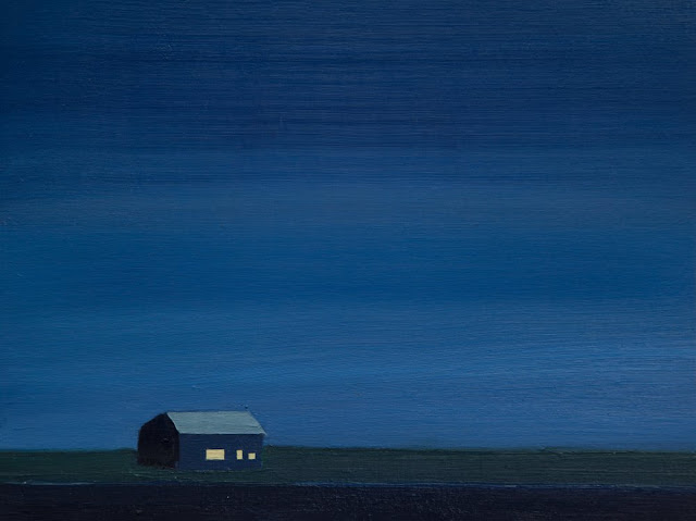 Flowers Gallery - House by the Sea, 2016 by Tom Hammick - Oil on board Flowers Gallery - House by the Sea, 2016 by Tom Hammick - Oil on board