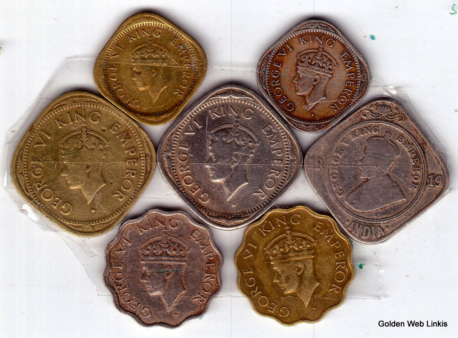 old indian british coins value