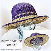 how to crochet, sun hats, crochet patterns, brimmed hats, beach hats,