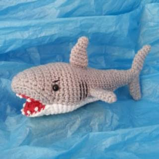 PATRON GRATIS TIBURON AMIGURUMI 30555