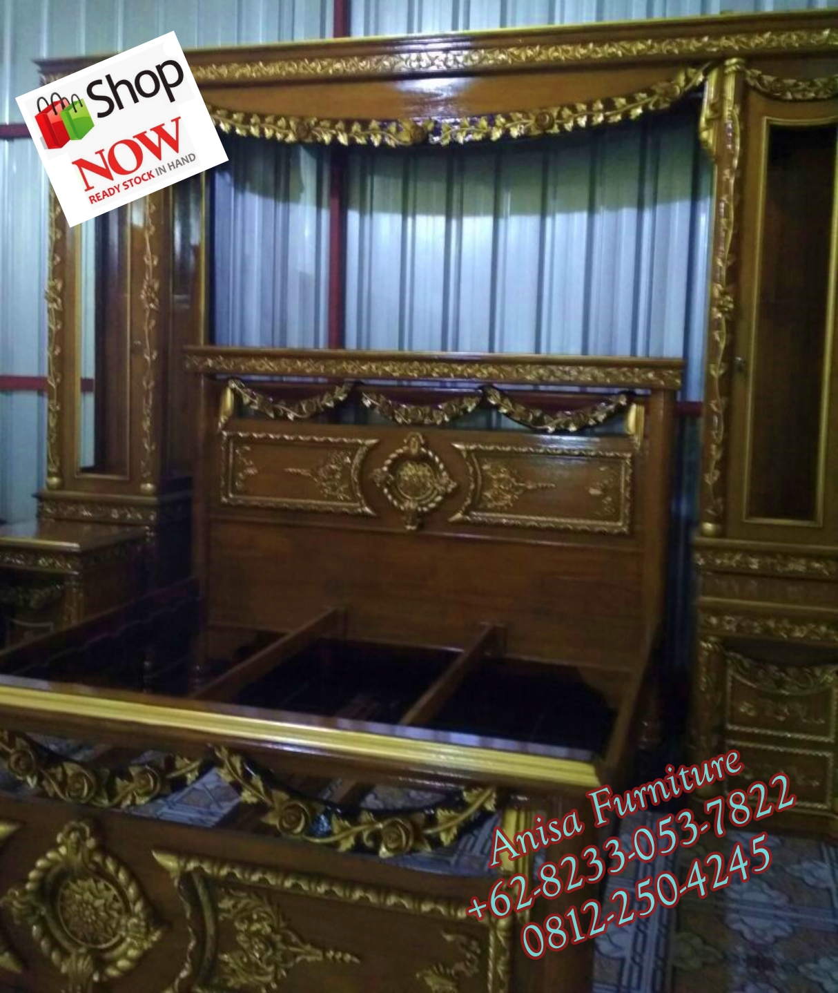 Harga Dipan Kayu Minimalis Termurah Terbaru - IRT02(Kursi Jati)