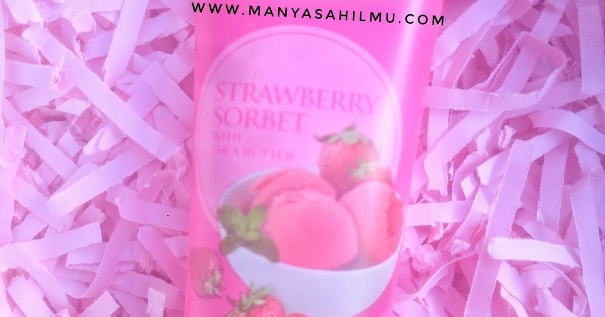 Herborist Body Butter Strawberry Sorbet review Manyasah Ilmu