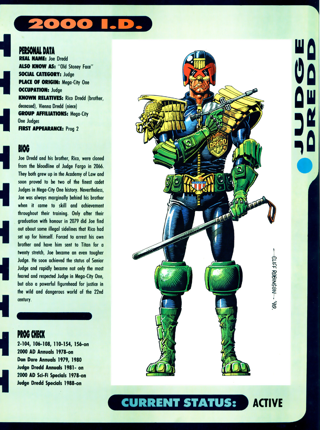 Read online Judge Dredd: The Complete Case Files comic -  Issue # TPB 16 (Part 1) - 180