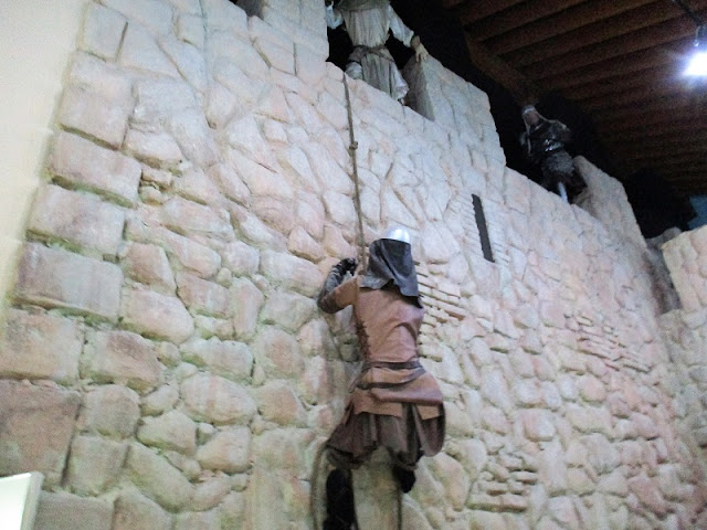 Climbing Castle Walls, Olvera